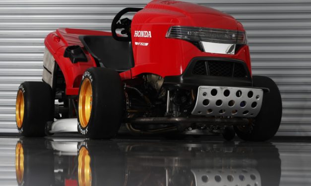 IT’S BACK…MEANER, LOUDER AND FASTER – HONDA’S 150MPH LAWN MOWER #MEANMOWER
