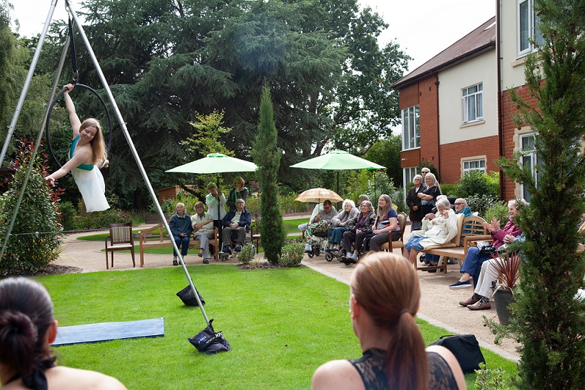 Great Oaks care home hits a high note with the local community