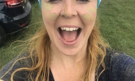 Getting muddy to raise money for charity