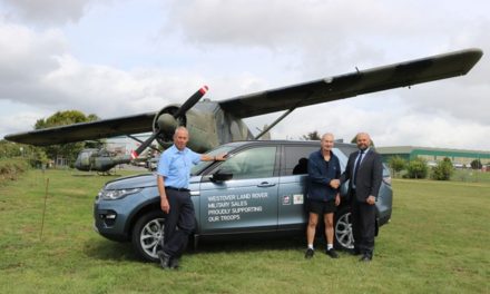 Paul Edwards MBE completes 135km solo run for charity with support from Westover Jaguar Land Rover Military Sales