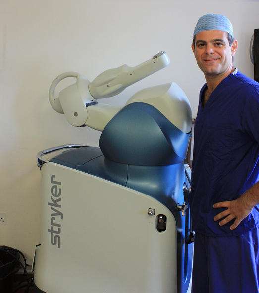 Pioneering robotic-arm assisted total knee replacements now available