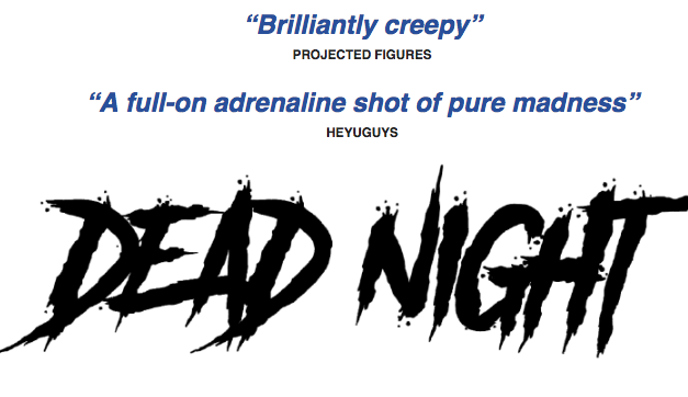 DEAD NIGHT | On DVD 8 October