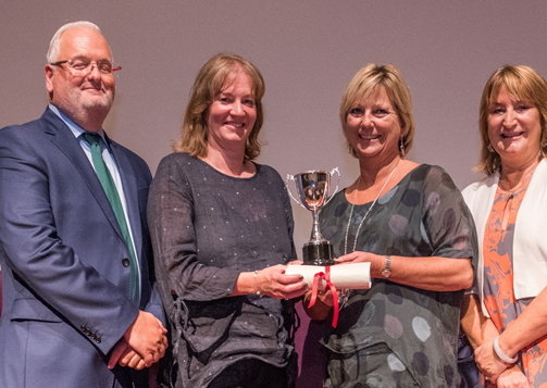 Hoburne wins Employer of the Year Award from Brockenhurst College