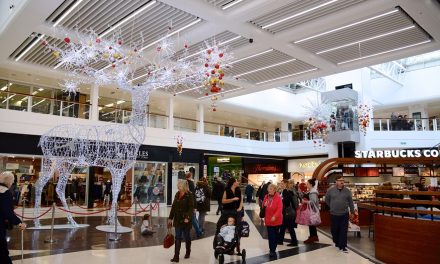 Dolphin Shopping Centre embraces the festive spirit with new Christmas decorations