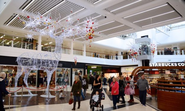 Dolphin Shopping Centre embraces the festive spirit with new Christmas decorations
