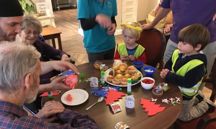 Fairmile Grange celebrates Children in Need with the help of some special guests
