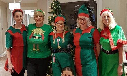 Encore supports national Elf Day to raise money for the Alzheimer’s Society