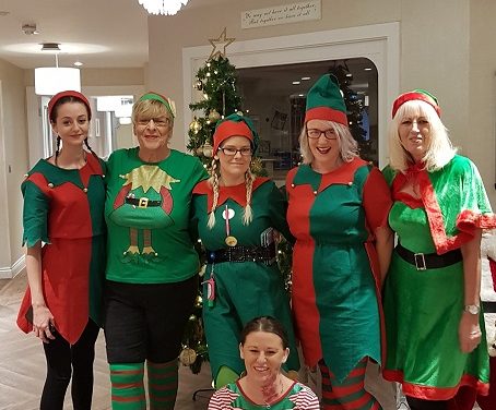 Encore supports national Elf Day to raise money for the Alzheimer’s Society