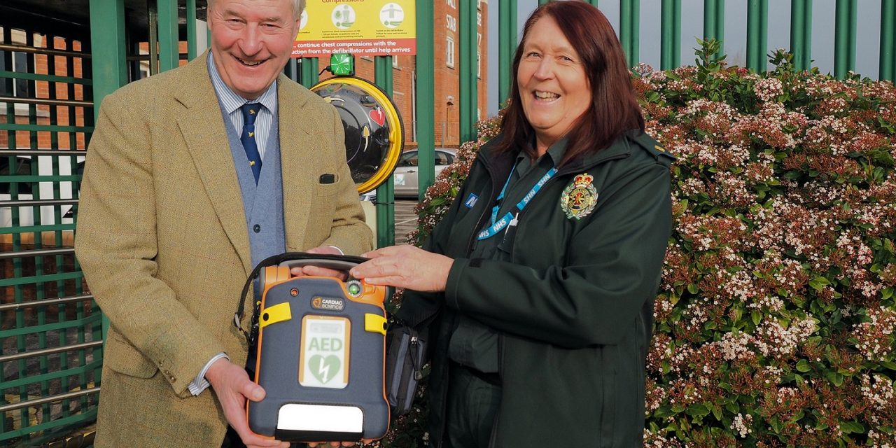 Hall & Woodhouse invest in community defibrillator