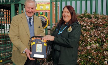 Hall & Woodhouse invest in community defibrillator