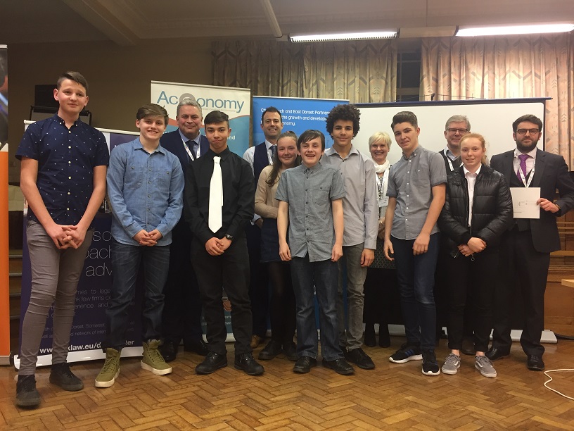 Humphries Kirk invests in Young Enterprise groups at Dragons’ Den event