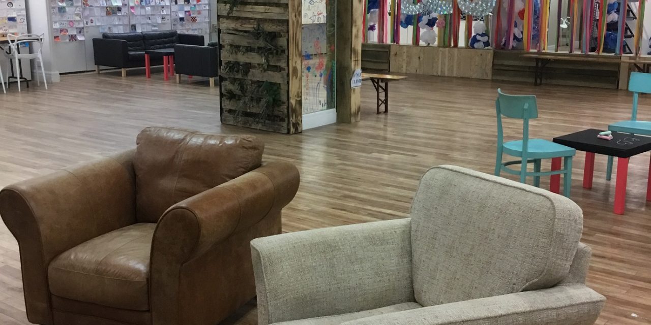 Living Wall installation and upcycled seating arrives at shopping centre’s popular Eco Hub