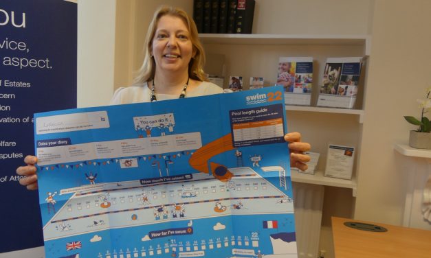 Personal assistant at Humphries Kirk makes a splash for Diabetes UK