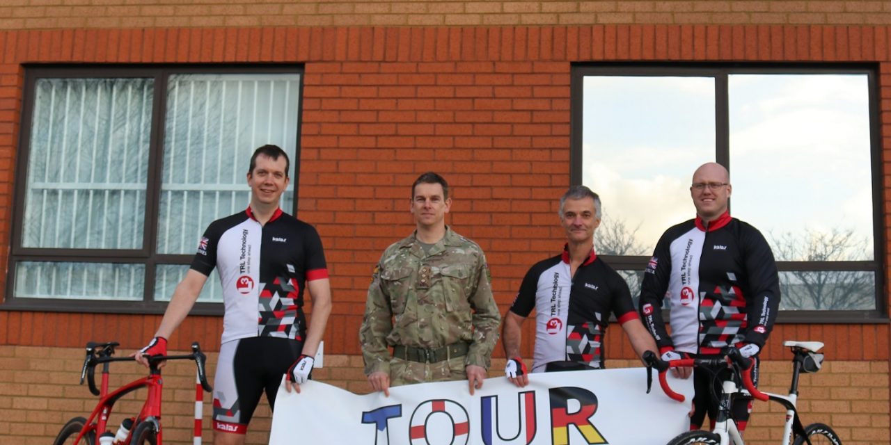 L3 TRL TECHNOLOGY ANNOUNCED AS MAIN SPONSORS OF TOUR DE TROOPS CYCLISTS 2019 FOR SECOND YEAR RUNNING