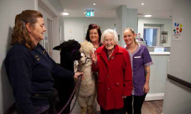 Great Oaks welcomes some furry visitors in aid of National Pet Month
