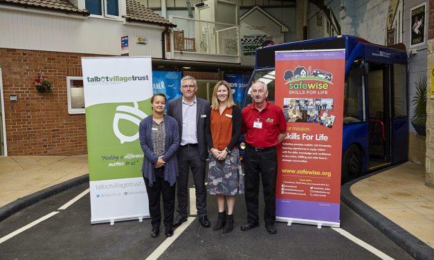 Talbot Village Trust provides financial boost to Bournemouth life skills charity