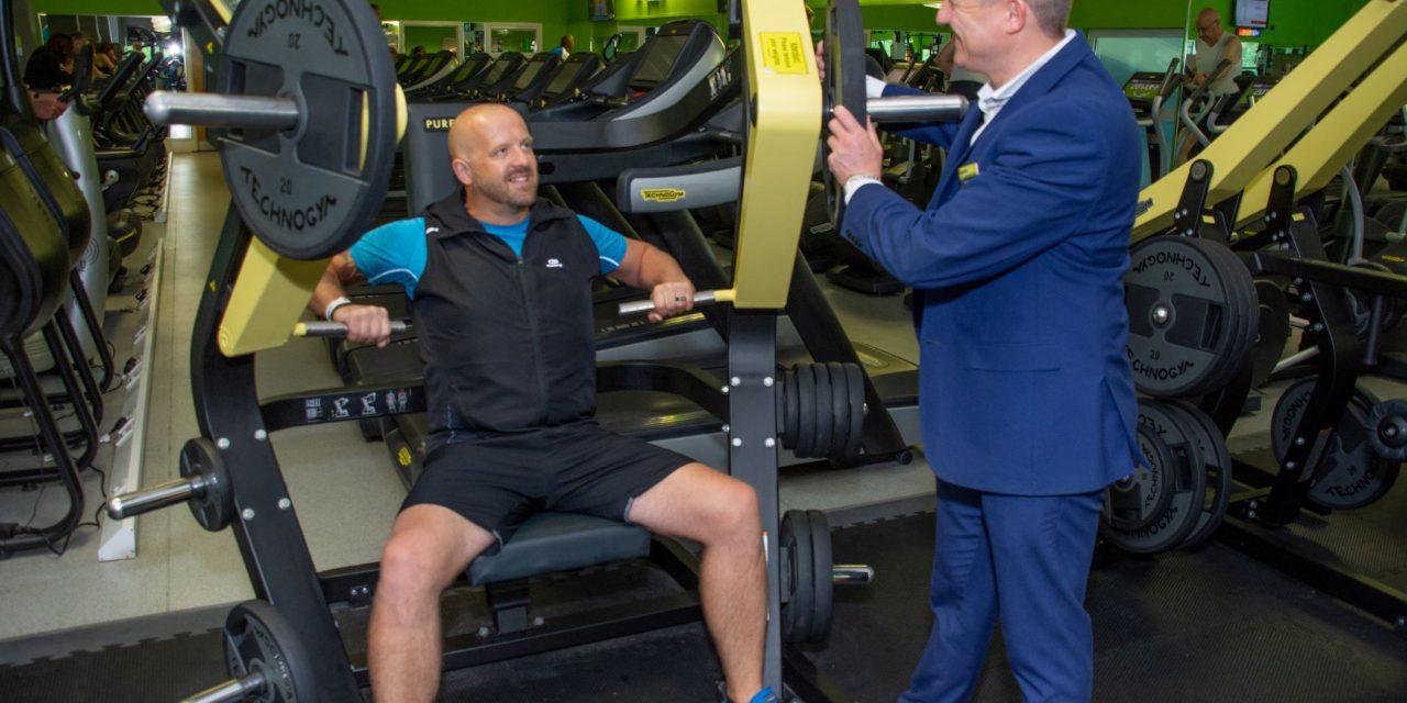 Shropshire veteran praises Duncan Bannatyne for health club membership and plans London Marathon challenge