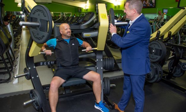Shropshire veteran praises Duncan Bannatyne for health club membership and plans London Marathon challenge