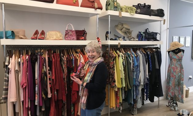 Jacqueline’s Boutique’s new store receives thumbs up from TV star, Valerie Singleton