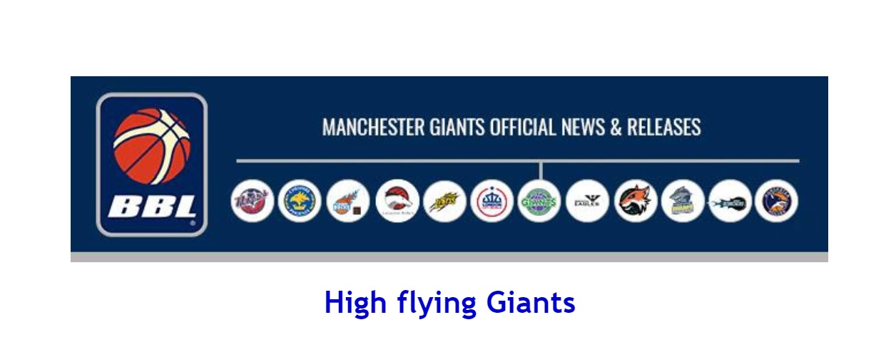 British Basketball League News: High flying Giants