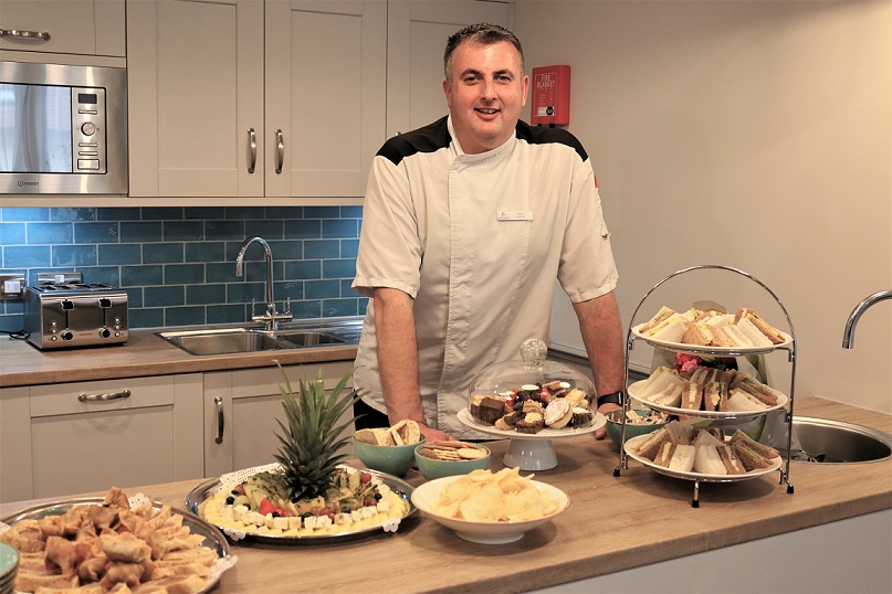 Oakdale care home’s head chef promotes the use of fresh produce in care