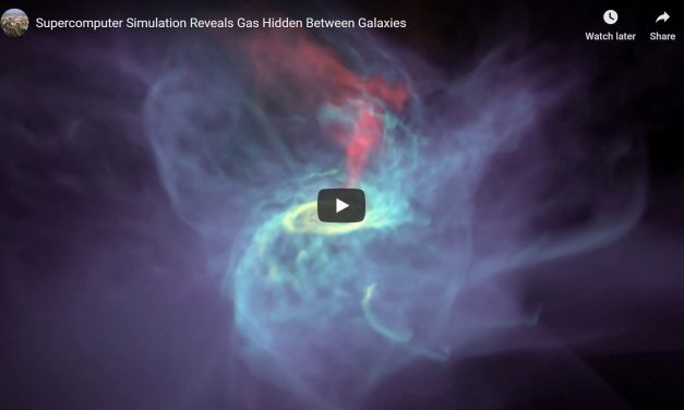 Illuminating the Gas Between Galaxies with Supercomputing