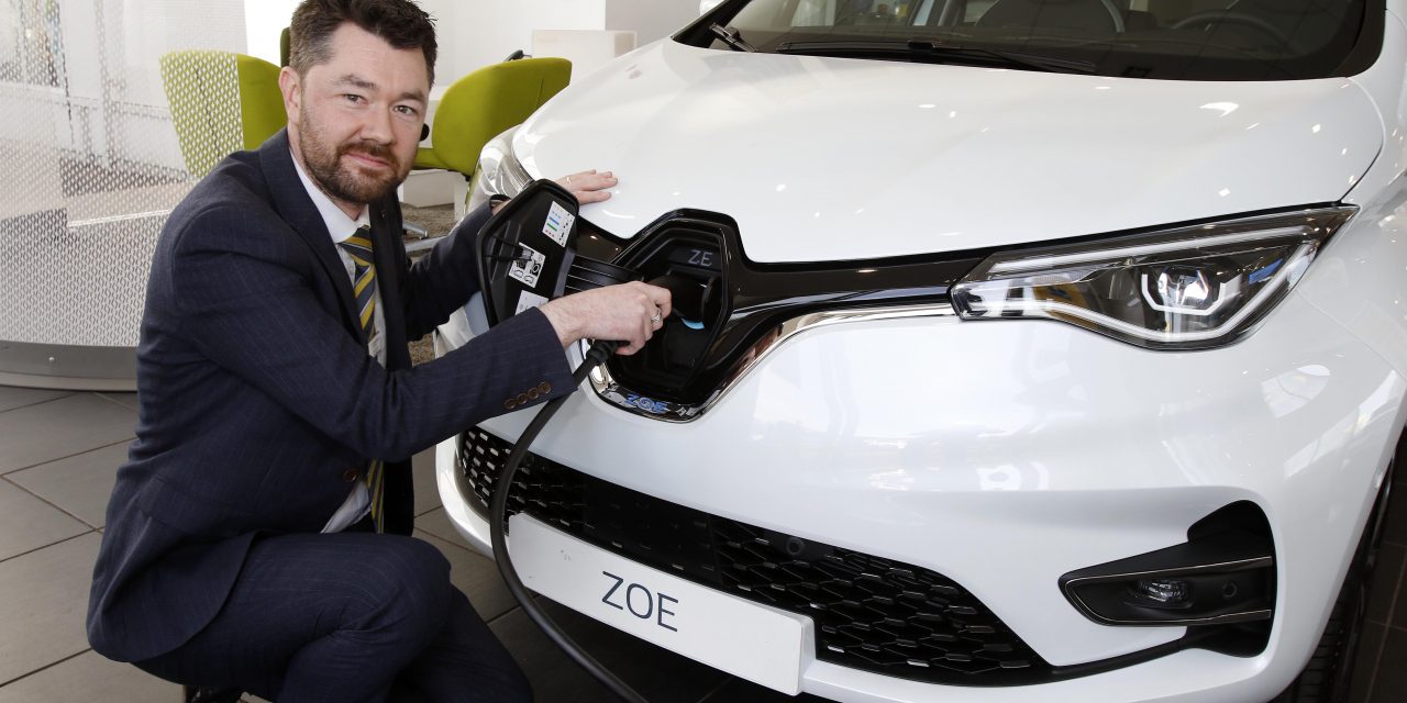 ELECTRIC VEHICLE ACCREDITATION FOR BRISTOL STREET MOTORS RENAULT GLOUCESTER