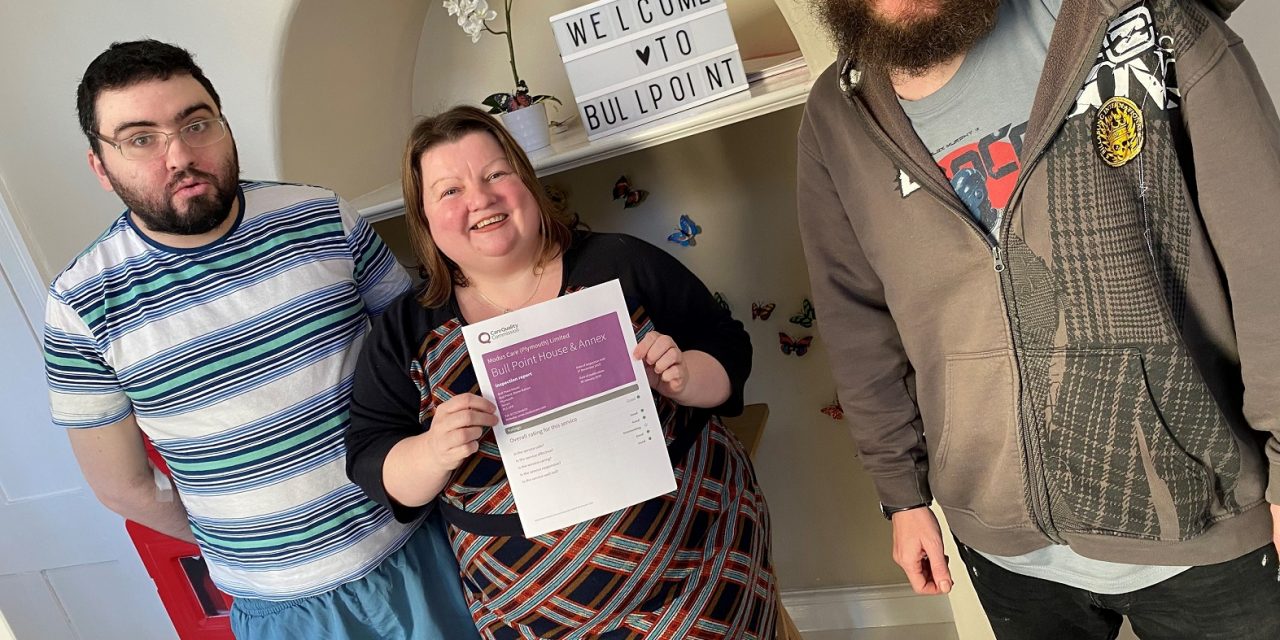 ‘Fun and creative’ staff provide “outstanding” care at Plymouth care facility