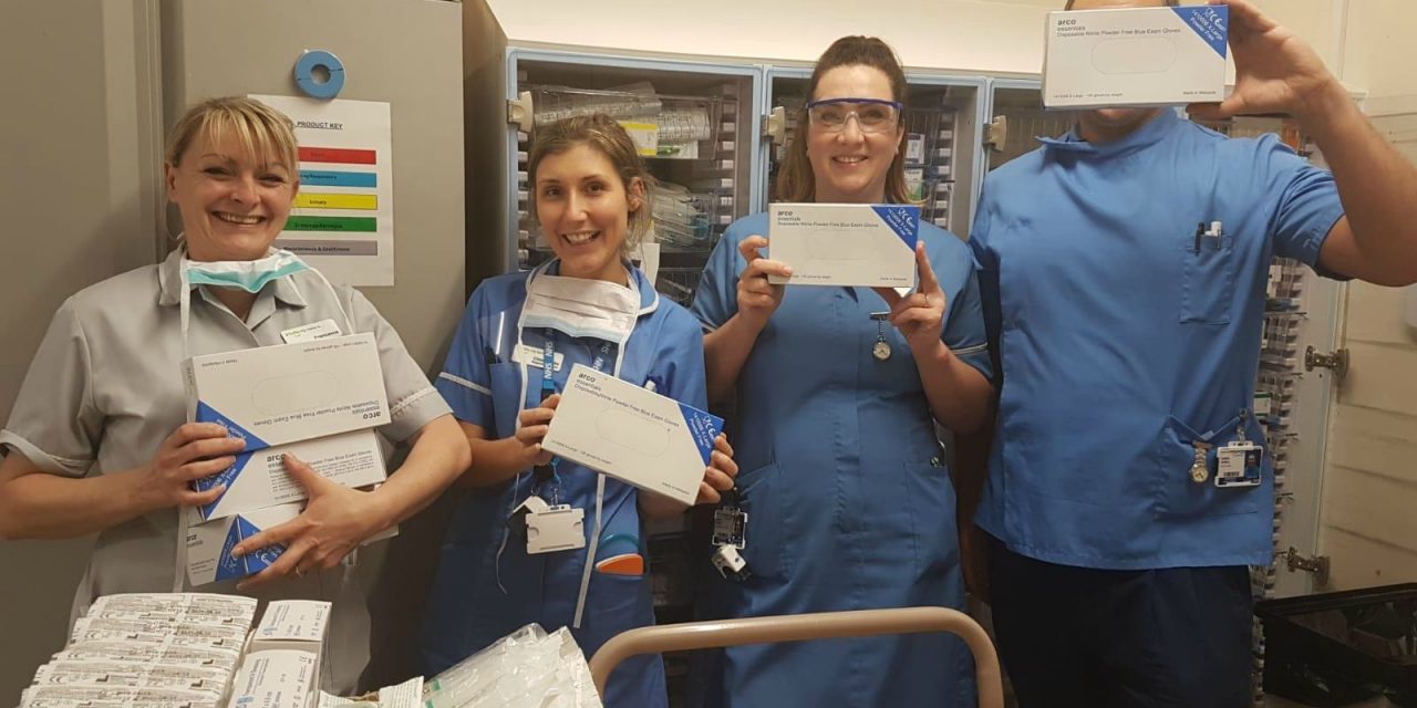 South West hospitals receive protective equipment from builders merchant