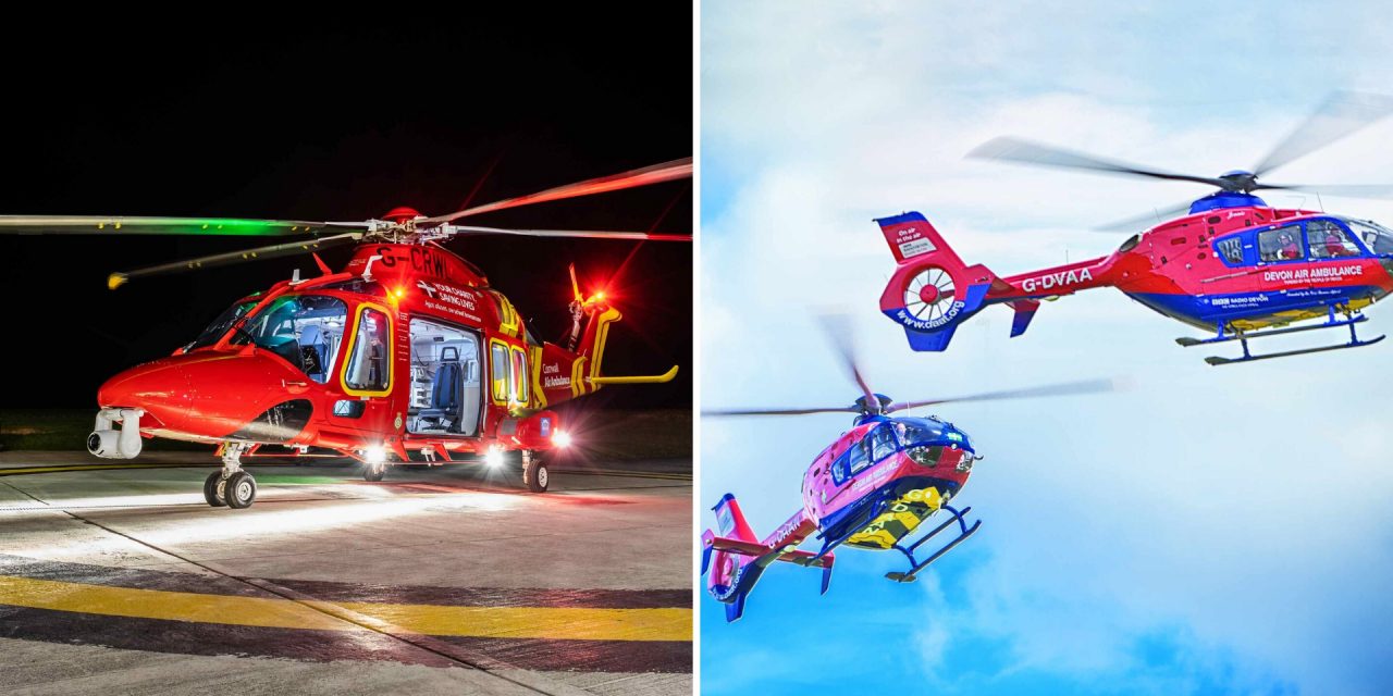 Builders merchant continues air ambulance support