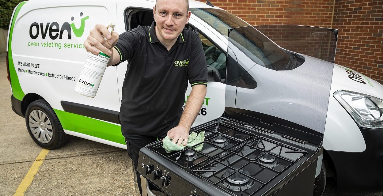 Gulls supporter Rob prepares to clean up with new oven valeting business