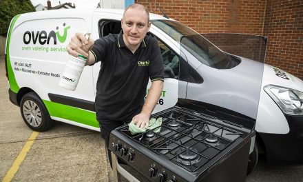 Gulls supporter Rob prepares to clean up with new oven valeting business