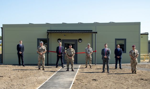 Investment in new carbon efficient accommodation marks start of nationwide improvements on the Defence Training Estate