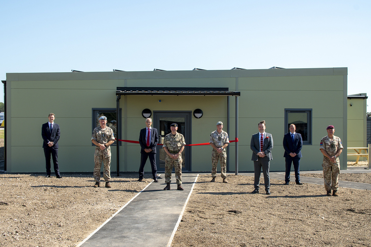 Investment in new carbon efficient accommodation marks start of nationwide improvements on the Defence Training Estate