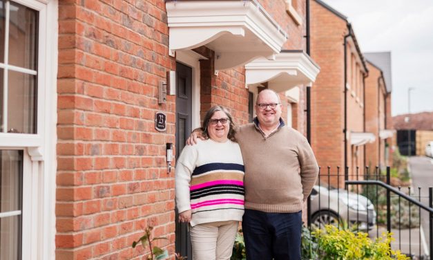 COUPLE LOVE LIVING IN A NEW HOME IN LYDNEY