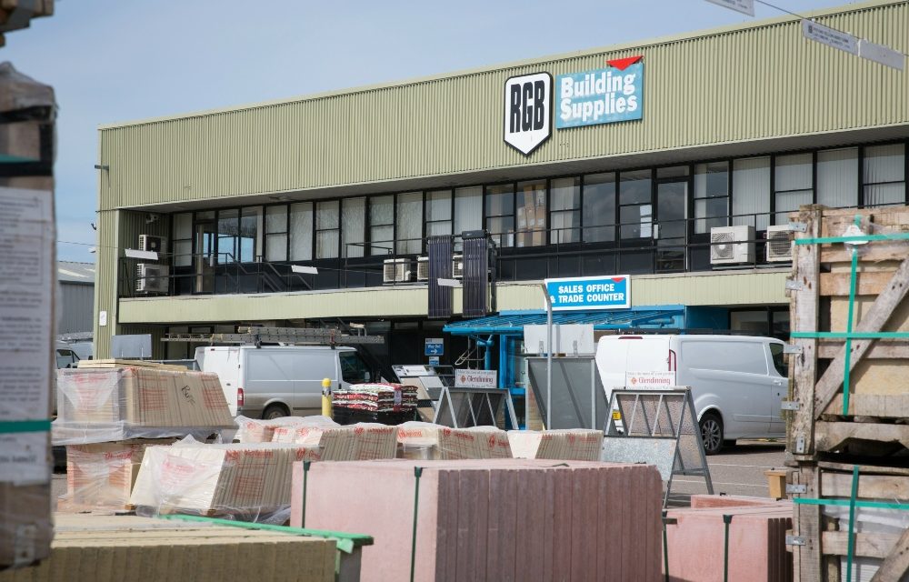 Staff to benefit from RGB Building Supplies acquisition