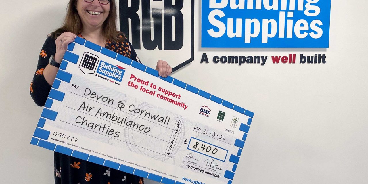 RGB raises over £8,000 for air ambulance charities