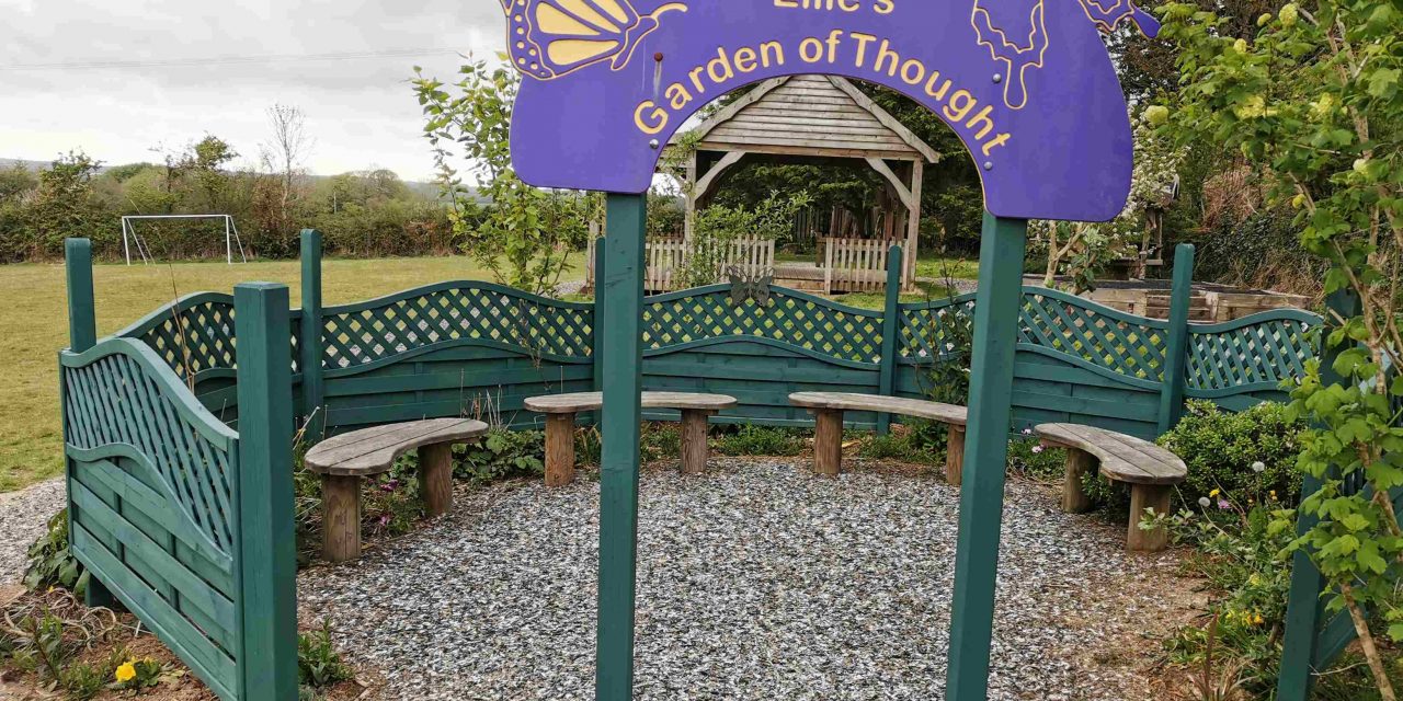 Penzance primary school updates garden of thought thanks to donation