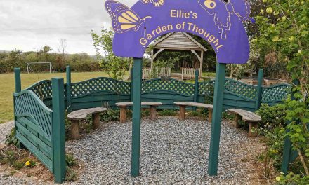 Penzance primary school updates garden of thought thanks to donation