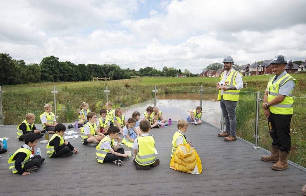 CHILDREN ENJOY NATURE TRAIL AND SAFETY LESSON THANKS TO EDENSTONE