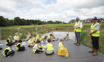 CHILDREN ENJOY NATURE TRAIL AND SAFETY LESSON THANKS TO EDENSTONE