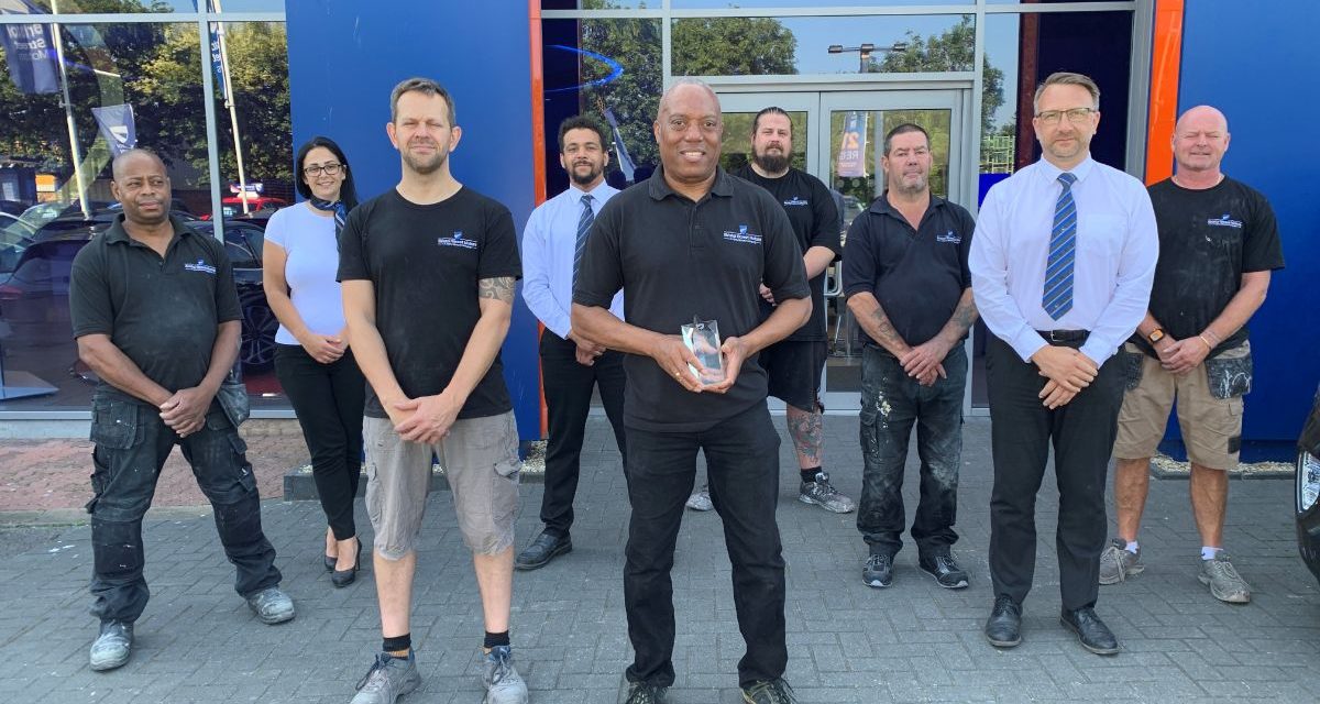 NATIONAL AWARD FOR GLOUCESTER BODYSHOP CONTROLLER
