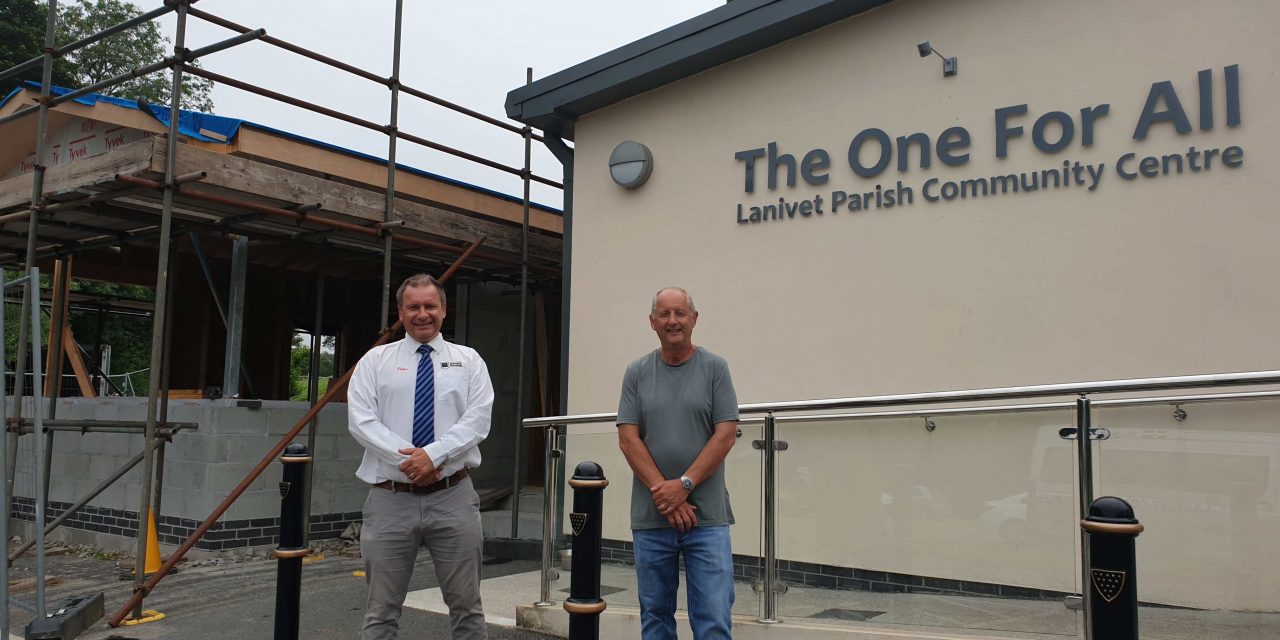 Lanivet Parish Community Centre voted as Surprise Supplies winner