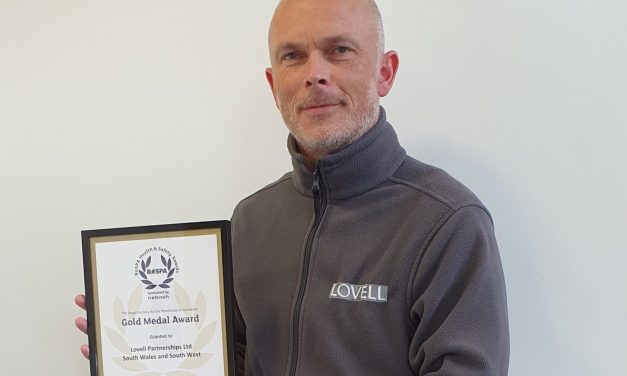 Lovell celebrates fifth consecutive Gold in the RoSPA Health and Safety Awards