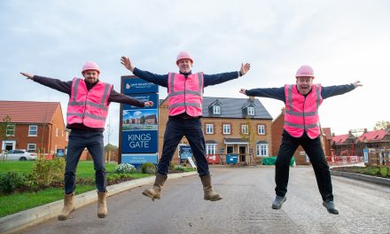 HOMEBUILDER’S STAFF IN ABINGDON THINK PINK TO RAISE AWARENESS FOR BREAST CANCER