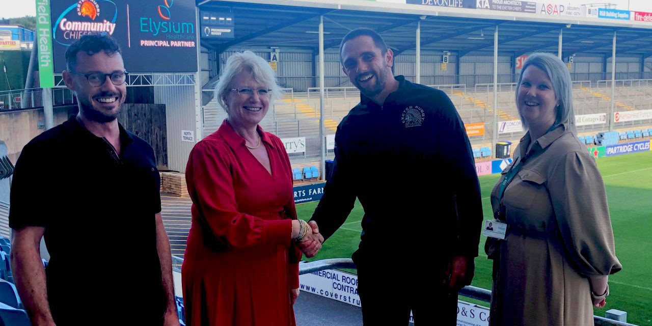 Elysium Healthcare make a conversion with Exeter Chiefs