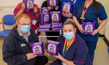 HEROES FOR HEROES: HOSPITAL VACCINE STAFF GET SWEET TREAT THANK YOU FROM BERKSHIRE DEVELOPER