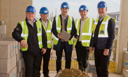Partners join together as West Cliff Mansions tops out