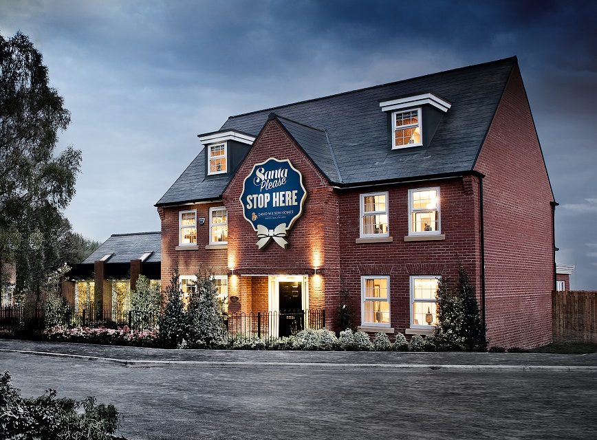 OXFORDSHIRE HOMEBUILDER ENSURES CHILDREN ARE ON SANTA’S NICE LIST AFTER BEING CLEARED TO FLY