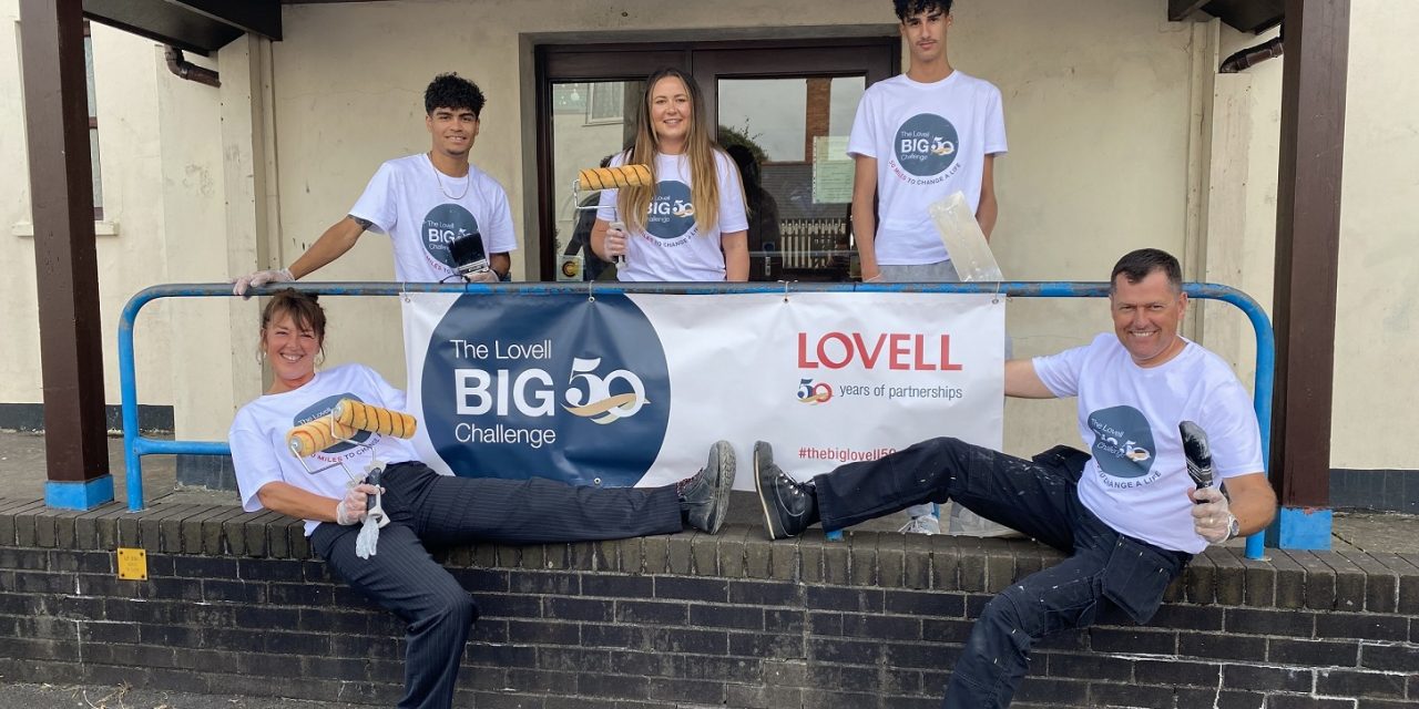 Lovell completes volunteering initiative to benefit South Wales and South West communities